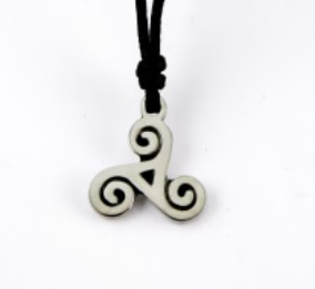 Triple Spiral Legend Pendant